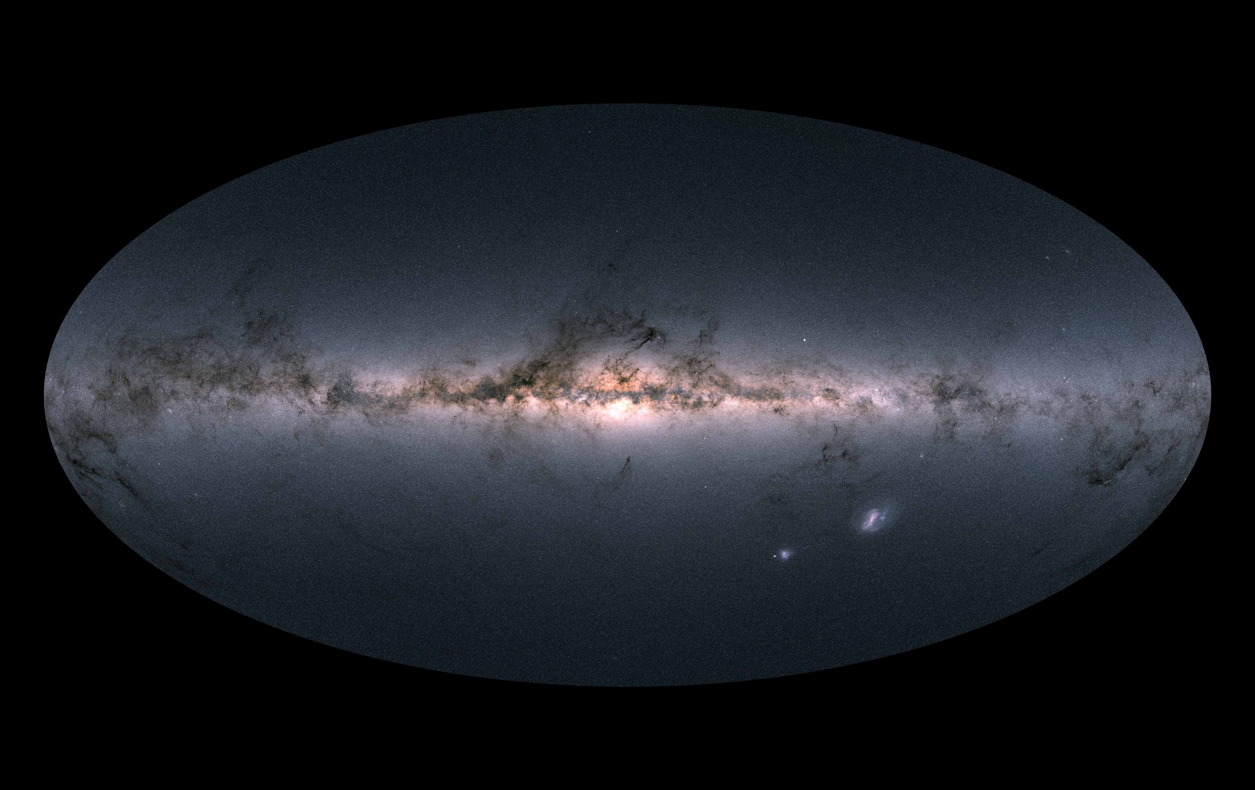 The *Gaia* sky in colour. Credit: ESA/Gaia/DPAC, CC BY-SA 3.0 IGO.